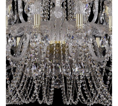 Подвесная люстра Bohemia Ivele Crystal 1402/20+10+5/360/G 1402