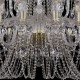 Подвесная люстра Bohemia Ivele Crystal 1402/20+10+5/360/G 1402