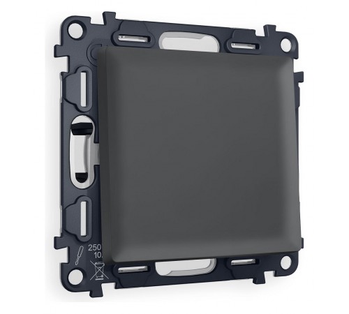 Выключатель одноклавишный без рамки Ambrella Volt MA901010 Quant