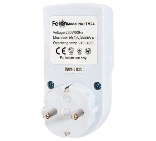 Розетка с таймером Feron 23257 TM24