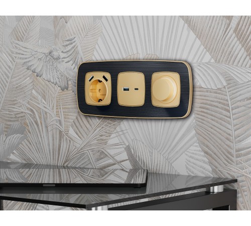 Рамка на 1 пост Ambrella Volt OF640541 Coint