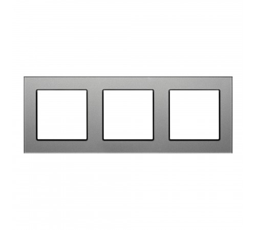 Рамка на 3 поста Arlight 43801 GLARE