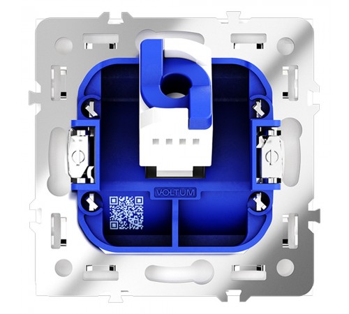Розетка Ethernet RJ-45 без рамки Voltum VLS060103 S70