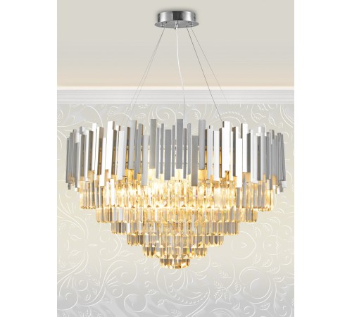 Подвесной светильник Natali Kovaltseva VERTIGO 81440/12C SILVER VERTIGO