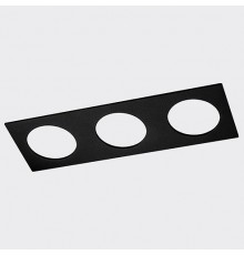 Рамка на 3 светильника Italline SP 03 black SP