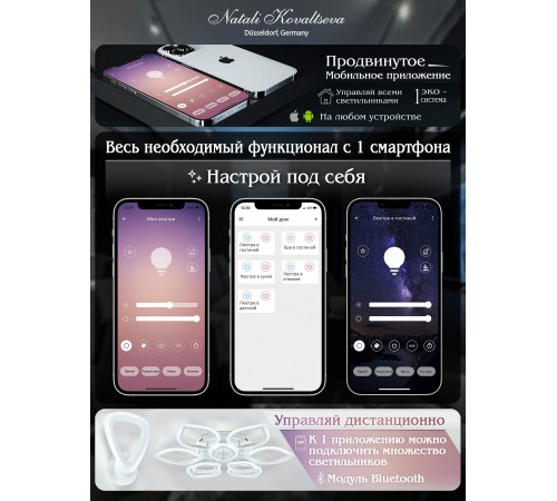 Подвесной светильник Natali Kovaltseva INNOVATION STYLE 83108 Royalton