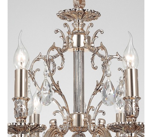 Подвесная люстра Lucia Tucci BARLETTA 1730.8 coffe gold Barletta