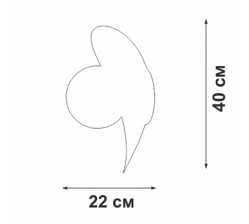 Накладной светильник Vitaluce V2731-8/1A V2731