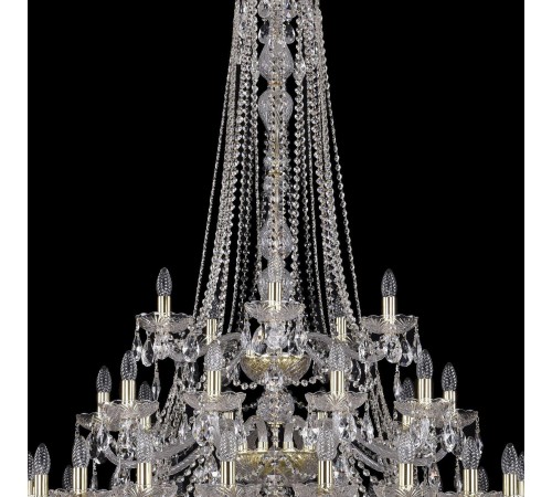 Подвесная люстра Bohemia Ivele Crystal 1413/20+10+5/400/h-158/3d/G 1413