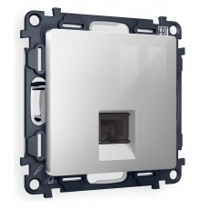 Розетка телефонная RJ-11 со штрокой, без рамки Ambrella Volt MA412030 Quant