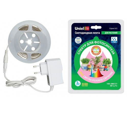 Комплект с лентой светодиодной для растений Uniel UL-00007572 ULS-P71