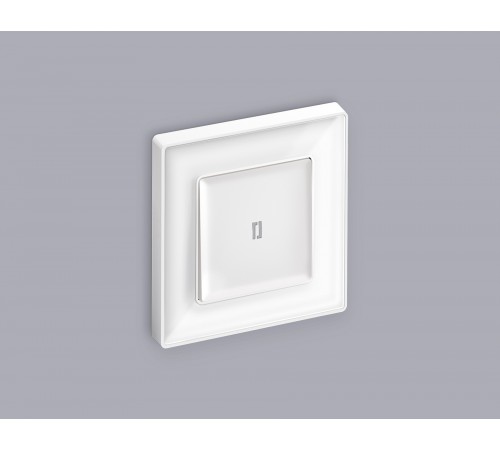 Клавиша для выключателя одноклавишного c подсветкой Quant AP1220