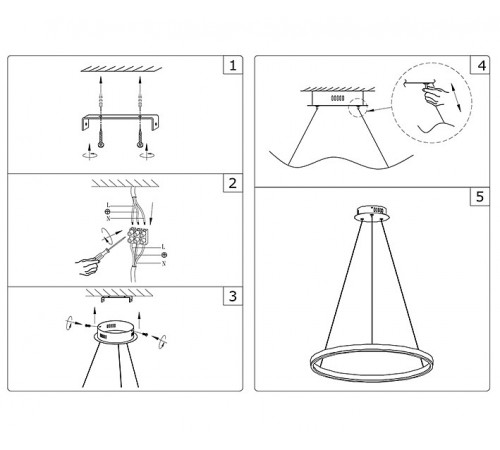 Подвесной светильник Kink Light 08213,19A(3000K) Тор