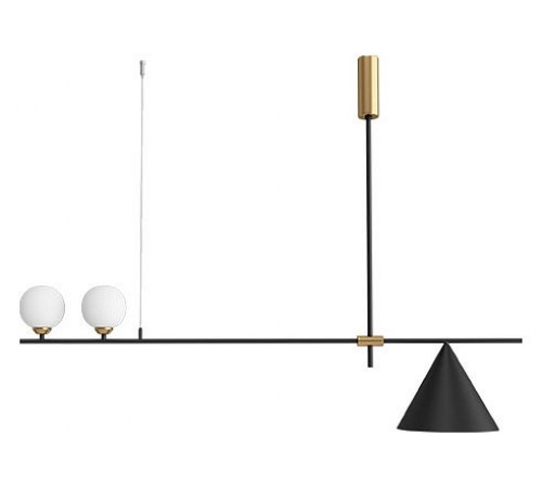 Люстра на штанге Kink Light 07620-2+1,19 Пулл