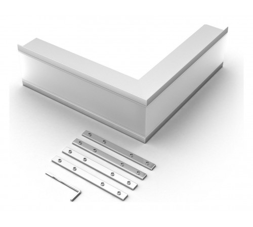 Соединитель угловой L-образный накладной Arlight 030125 S-LUX