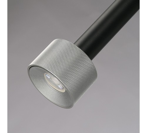 Подвесной светильник iLedex 2362-1 BK+SL Delta