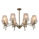 Люстра на штанге Escada 694/8PL Gold Faith