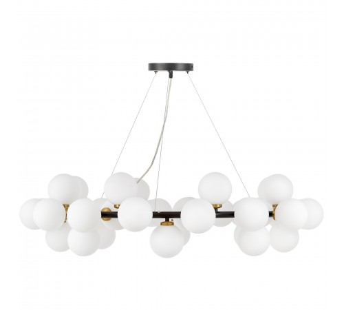 Подвесная люстра LUMINA DECO LDP 6033-40 BK+MD MARSIADA