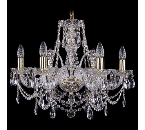 Подвесная люстра Bohemia Ivele Crystal 1411/6/195/G 1411