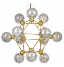 Подвесная люстра LUMINA DECO LDP 160N-12 MD+GY Zodiak
