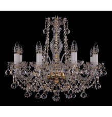 Подвесная люстра Bohemia Ivele Crystal 1411/8/195/G/Balls 1411