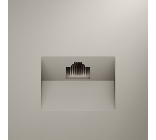 Розетка Ethernet RJ-45 без рамки Voltum VLS060103 S70