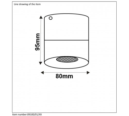 Накладной светильник Lucide 09100/01/30 Bodi