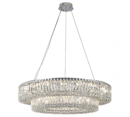 Подвесная люстра Newport 8450+28/S chrome 8450