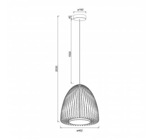 Подвесной светильник Mantra 9016 Smart