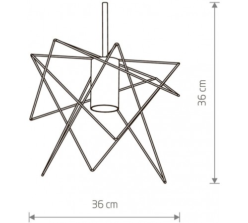 Плафон металлический Nowodvorski 10327 Cameleon Gstar