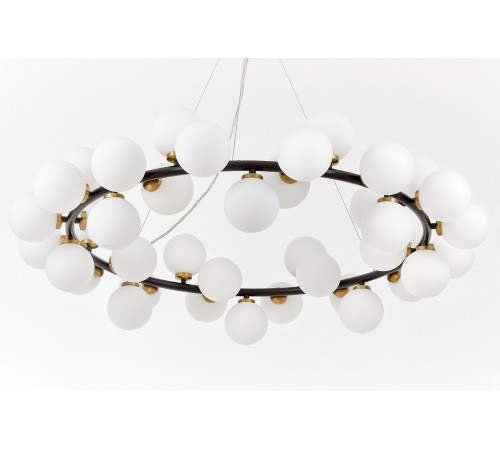 Подвесная люстра LUMINA DECO LDP 6033-40 BK+MD MARSIADA