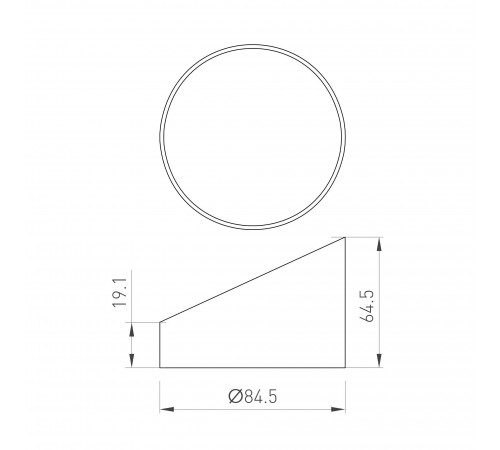 Кольцо декоративное Arlight 046771 CALIPSO
