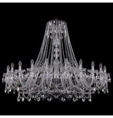 Подвесная люстра Bohemia Ivele Crystal 1411/24/530/Ni 1411