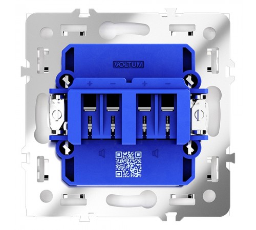 Розетка акустическая без рамки Voltum VLS060301 S70