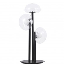 Настольная лампа Crystal Lux BOSQUE LG3 BLACK/TRANSPARENT