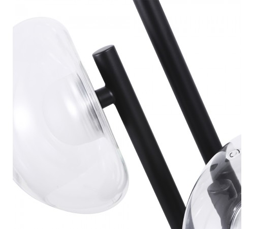 Настольная лампа Crystal Lux BOSQUE LG3 BLACK/TRANSPARENT