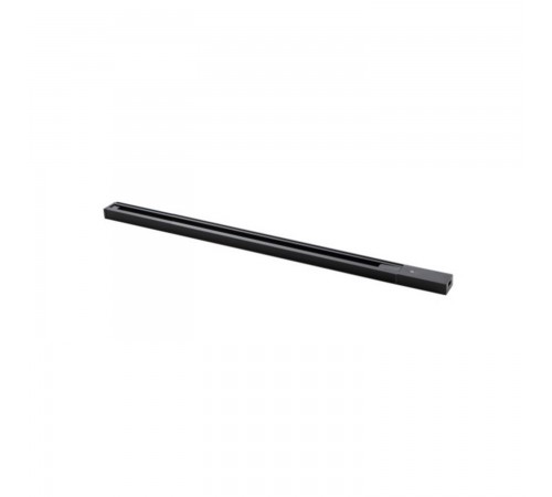 Шинопровод однофазный с питанием и заглушкой Crystal Lux CLT 0.11 01 L1000 BL