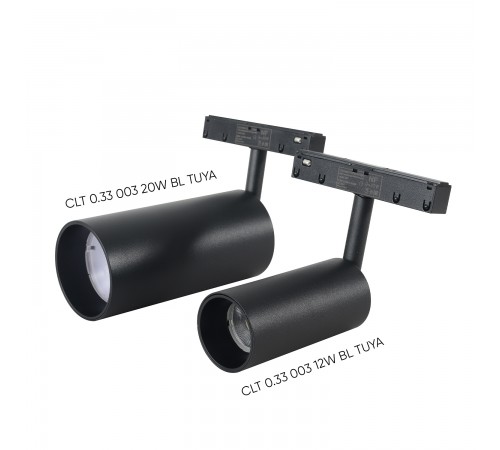 Светильник трековый магнитный Crystal Lux CLT 0.33 003 12W BL TUYA
