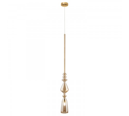 Светильник подвесной Crystal Lux LUX NEW SP1 B AMBER