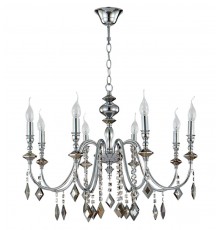 Люстра Crystal Lux MERCEDES SP8 CHROME/SMOKE