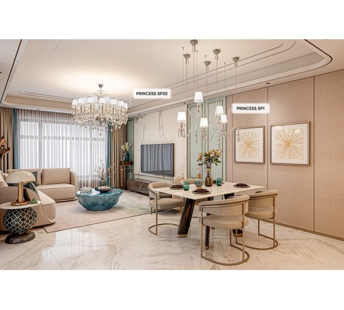 Люстра Crystal Lux PRINCESS SP30