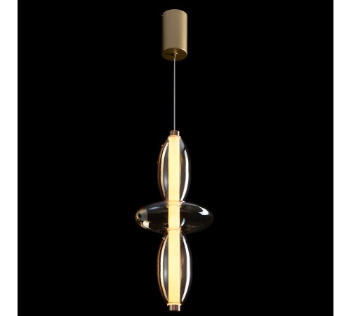 Светильник подвесной Crystal Lux QUASAR SP14W LED AMBER