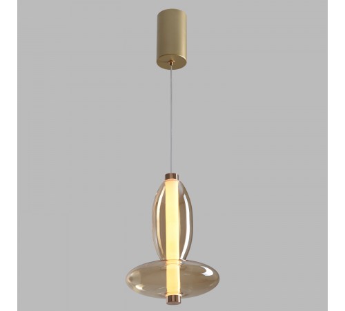 Светильник подвесной Crystal Lux QUASAR SP7W LED AMBER