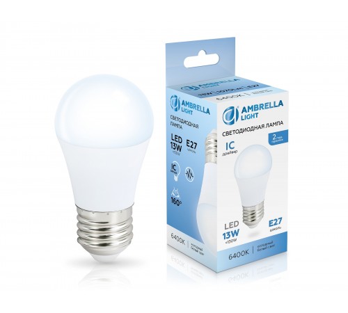 Лампа светодиодная Ambrella Light 451306 G45