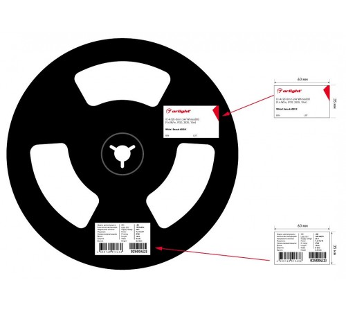 Лента светодиодная Arlight 037964 Стабилизированная
