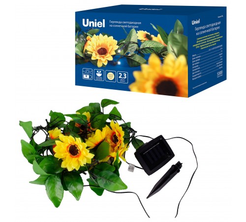 Гирлянда на солнечных батареях Uniel UL-00009377 USL-S