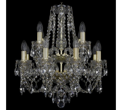 Подвесная люстра Bohemia Art Classic 11.21.8+4.165.2d.Gd.Sp 11.21