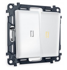 Выключатель проходной двухклавишный с подсветкой Ambrella Volt MA124030 Quant