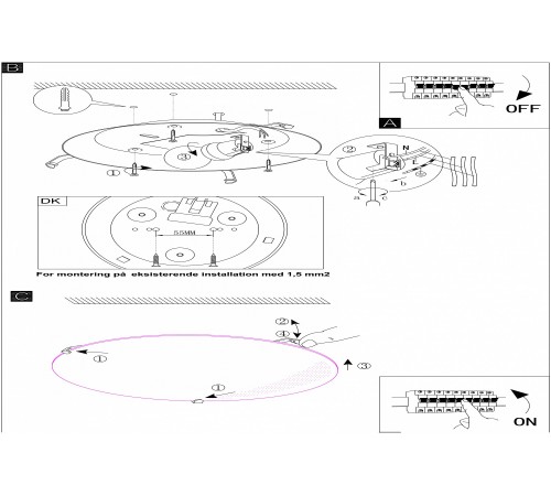 Накладной светильник Eglo 89239 Mars 1