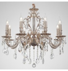 Подвесная люстра Lucia Tucci BARLETTA 1730.8 coffe gold Barletta